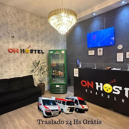 On Hostel II Gru Aeroporto Translado 24 Hs Guarulhos Kültér fotó