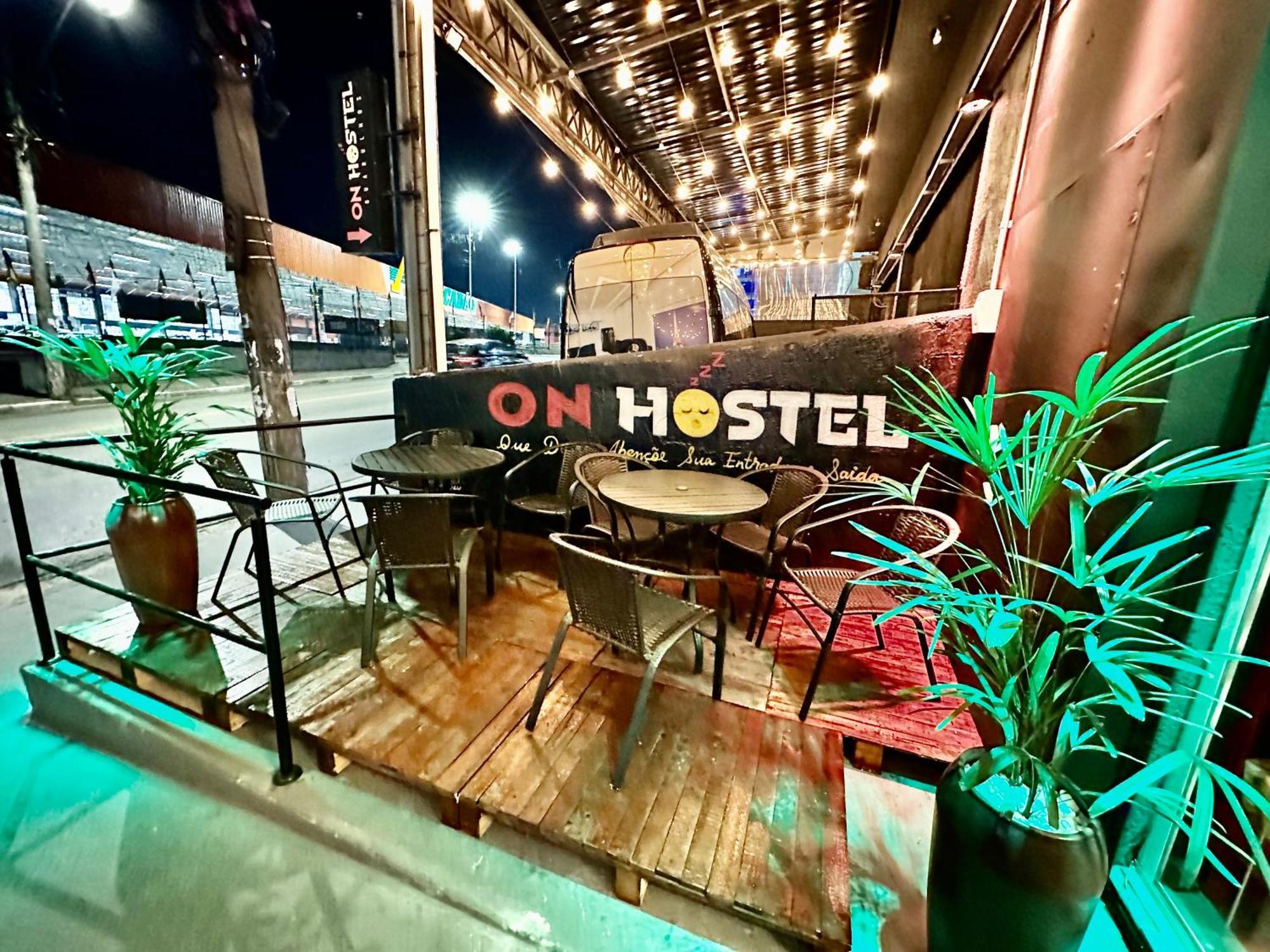 On Hostel II Gru Aeroporto Translado 24 Hs Guarulhos Kültér fotó